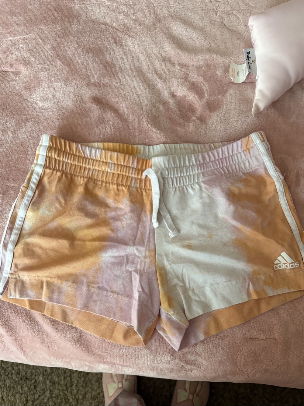 adidas Women's Tie-Dye Athletic Shorts